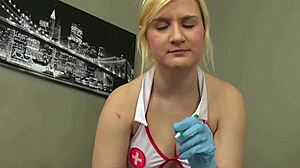 女性支配和小阴茎羞辱在患者的POV视频中