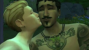 Sims 4 Wicked Whims prináša horúcu gay trojku so svokrom